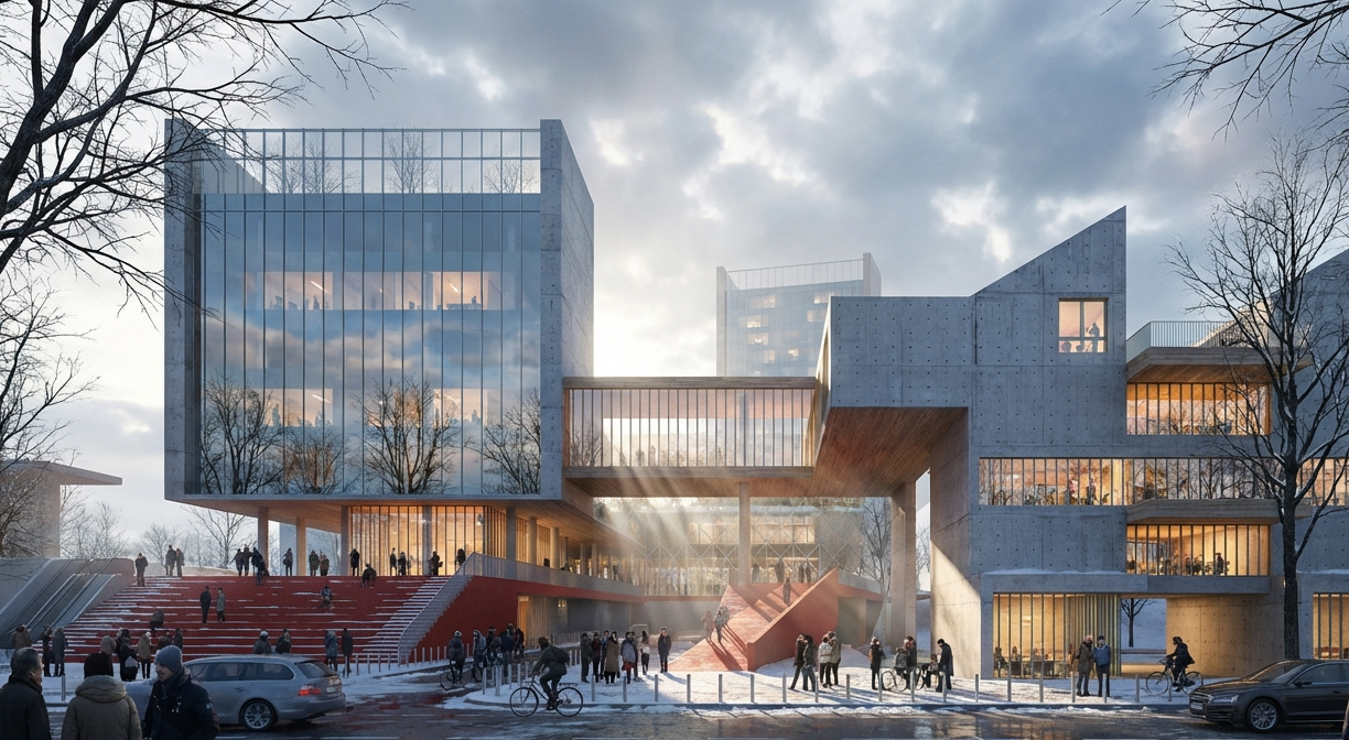 Bovisa - Concorso Reinventing Cities - Progetto di riqualifizazione lotto in prossimità della stazione FNM - Arco Associati